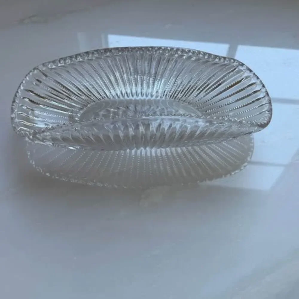 Antique 1901 Fostoria Edgewood glass celery tray
